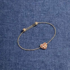 APM Monaco Multicolor Heart Adjustable Bracelet- Bracelets