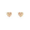 APM Monaco Multicolor Heart Earrings- Earrings