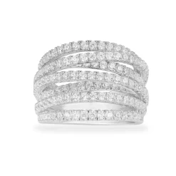 APM Monaco Multi-Hoop Ring- Rings