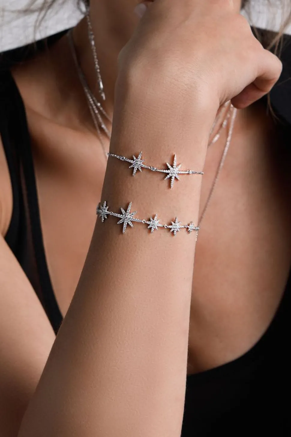 APM Monaco Multi-Meteorites Adjustable Bracelet- Bracelets