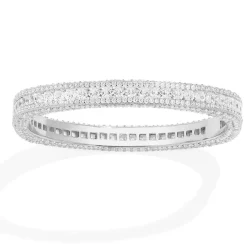APM Monaco Pave Bangle- Bracelets