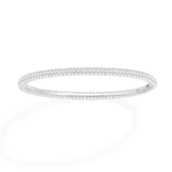 APM Monaco Pave Bangle- Bracelets