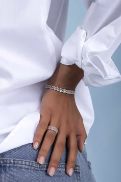APM Monaco Pave Bracelet- Bracelets