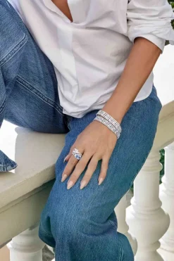 APM Monaco Pave Bracelet- Bracelets