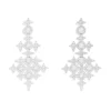 APM Monaco Pave Meteorites & Circles Drop Earrings- Earrings