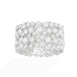 APM Monaco Pave Ring- Rings