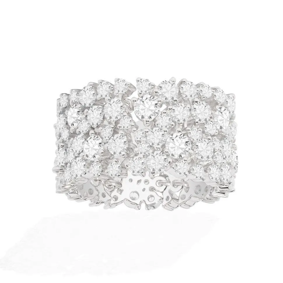 APM Monaco Pave Ring- Rings