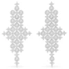 APM Monaco Pave Statement Meteorites Drop Earrings- Earrings