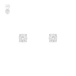 APM Monaco Round Stud Earrings- Earrings