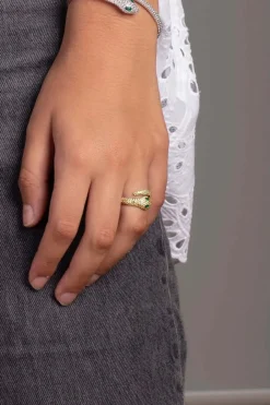 APM Monaco Serpent Wrap Ring- Rings