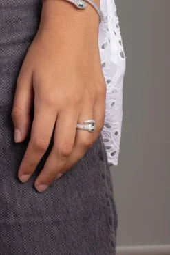 APM Monaco Serpent Wrap Ring- Rings
