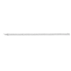 APM Monaco Silver Couture Bracelet- Bracelets