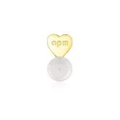 APM Monaco Silver Earnut- Earrings