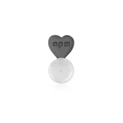 APM Monaco Silver Earnut- Earrings