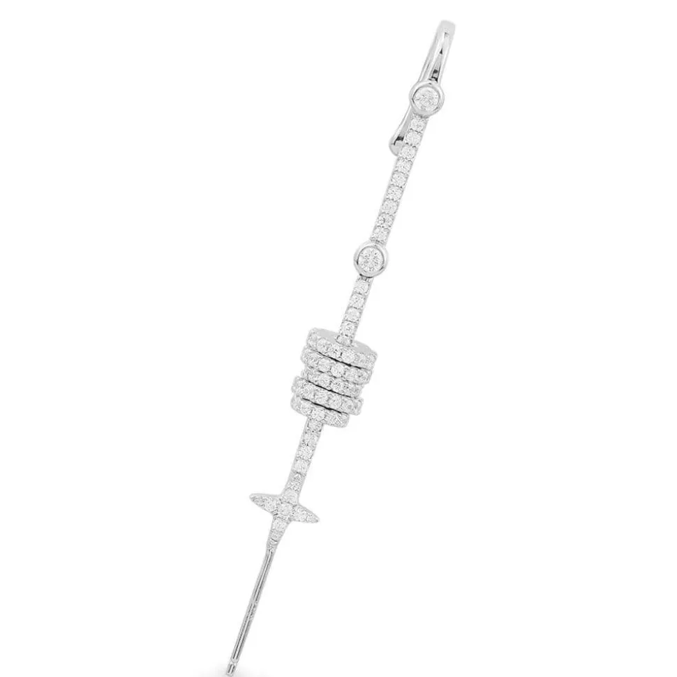 APM Monaco Single Bar Earring- Earrings