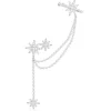 APM Monaco Single Meteorites Statement Earring With Ear Cuff- Earrings