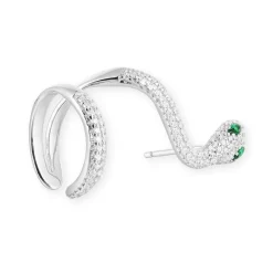 APM Monaco Single Serpent Ear Cuff- Earrings