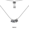 APM Monaco Smile Morse Code Adjustable Necklace- Necklaces