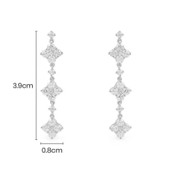 APM Monaco Spark Drop Earrings- Earrings