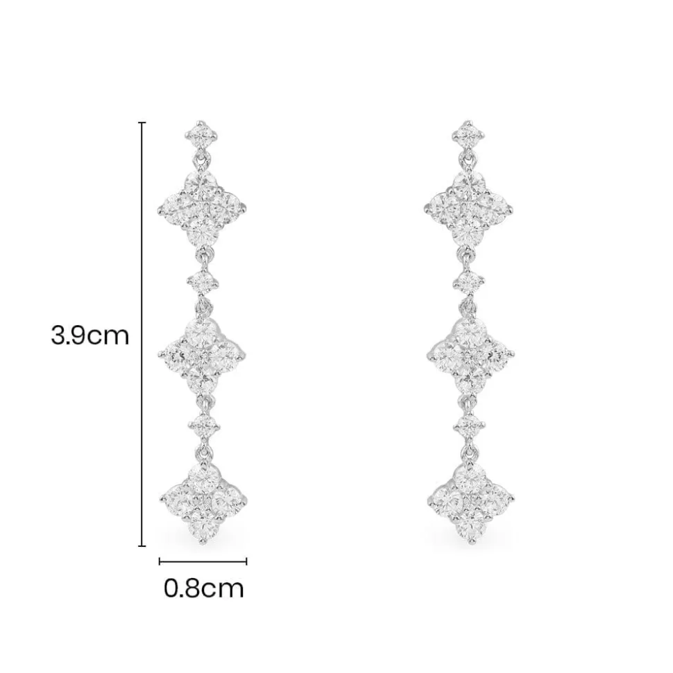 APM Monaco Spark Drop Earrings- Earrings