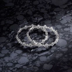 APM Monaco Spark Hoop Earrings- Earrings