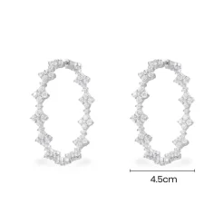 APM Monaco Spark Hoop Earrings- Earrings