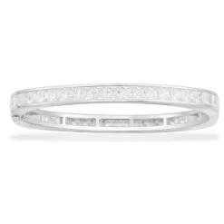 APM Monaco Square Stones Bangle- Bracelets