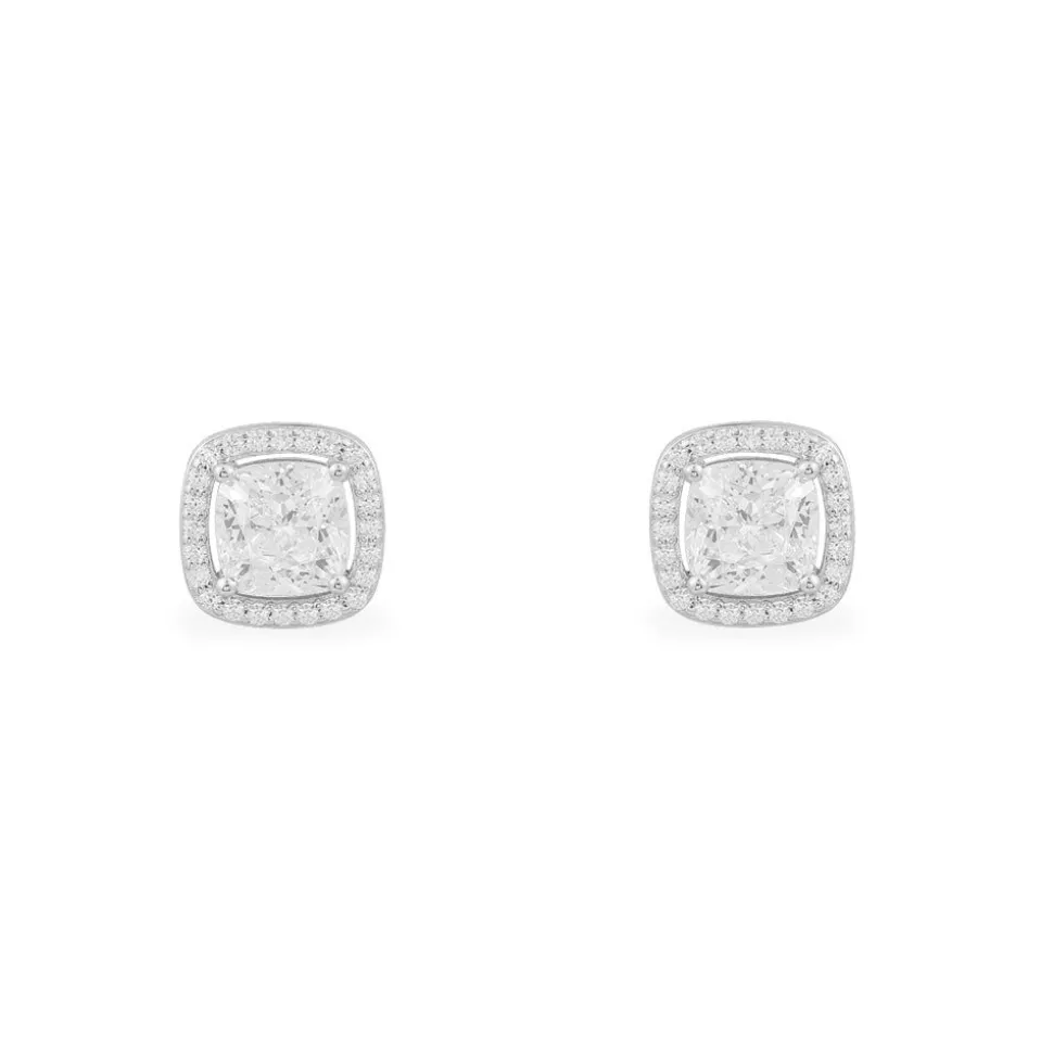 APM Monaco Square Stud Earrings- Earrings