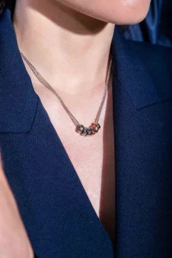 APM Monaco Toi Moi Morse Code Adjustable Necklace- Necklaces