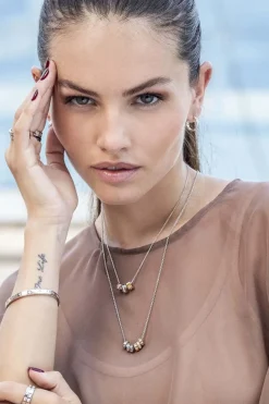 APM Monaco Toi Moi Morse Code Adjustable Necklace- Necklaces
