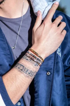 APM Monaco Toi Moi Morse Code Bangle- Bracelets