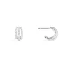 APM Monaco Triple Hoop Earrings- Earrings