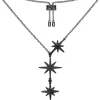 APM Monaco Triple Meteorites Adjustable Necklace- Necklaces