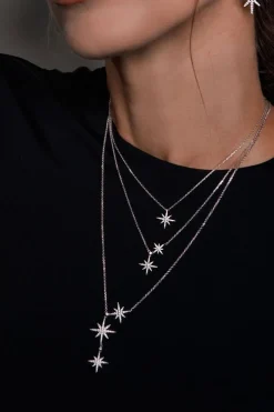 APM Monaco Triple Meteorites Adjustable Necklace- Necklaces