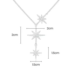 APM Monaco Triple Meteorites Adjustable Necklace- Necklaces