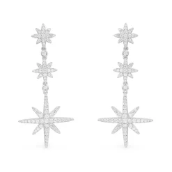 APM Monaco Triple Meteorites Drop Earrings- Earrings