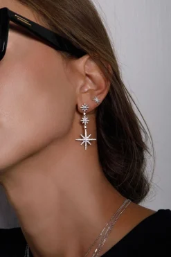 APM Monaco Triple Meteorites Drop Earrings- Earrings
