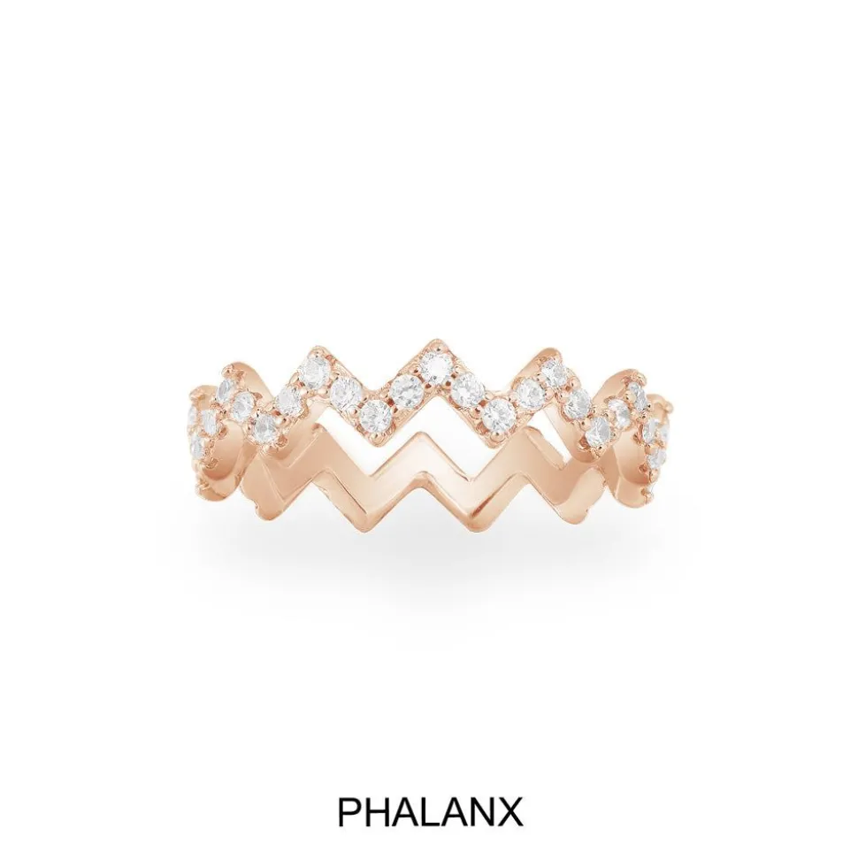 APM Monaco Up And Down Phalanx Ring- Rings