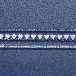 APM Monaco White & Blue Triangle Bracelet- Bracelets