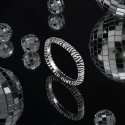 APM Monaco Zebra Bangle- Bracelets